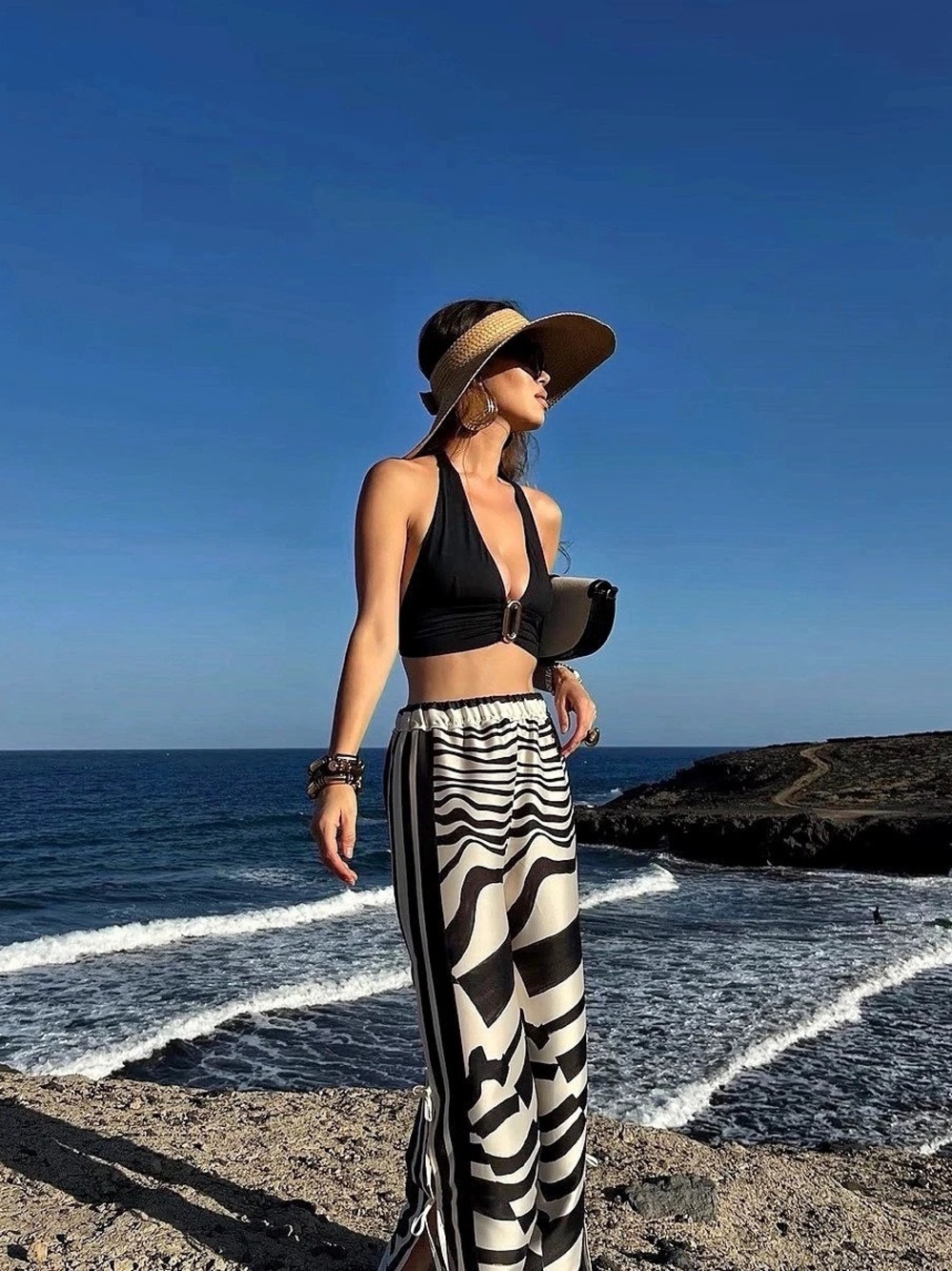 Woven Visor Hat NWT